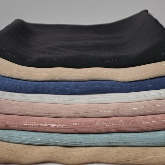 Glitter Chiffon Hijabs